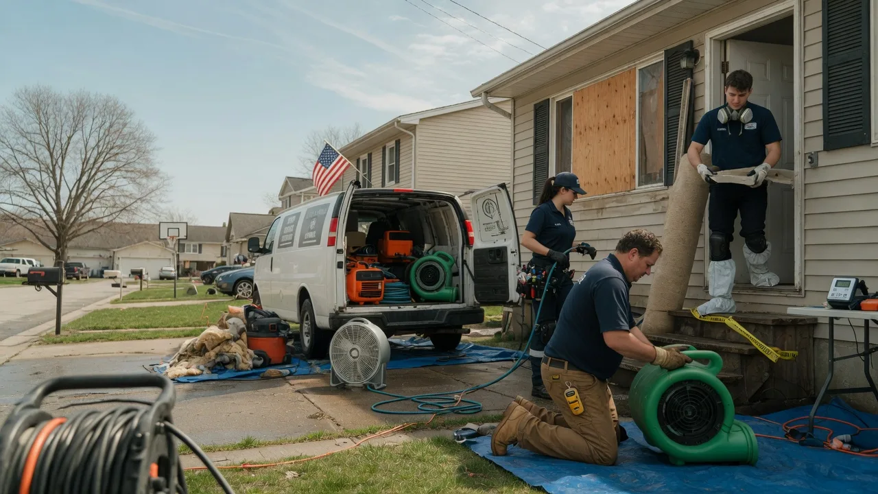 Water Damage Restoration in Manly, IA near me